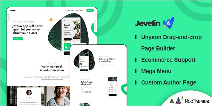 Jevelin Creative WordPress Theme